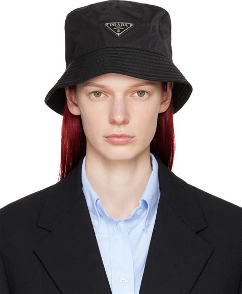 nude prada hat|Black Re.